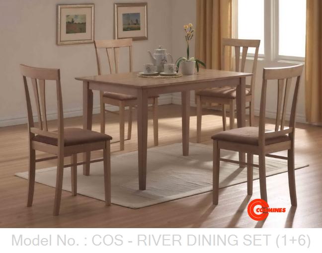 COS - RIVER DINING SET (1+6)